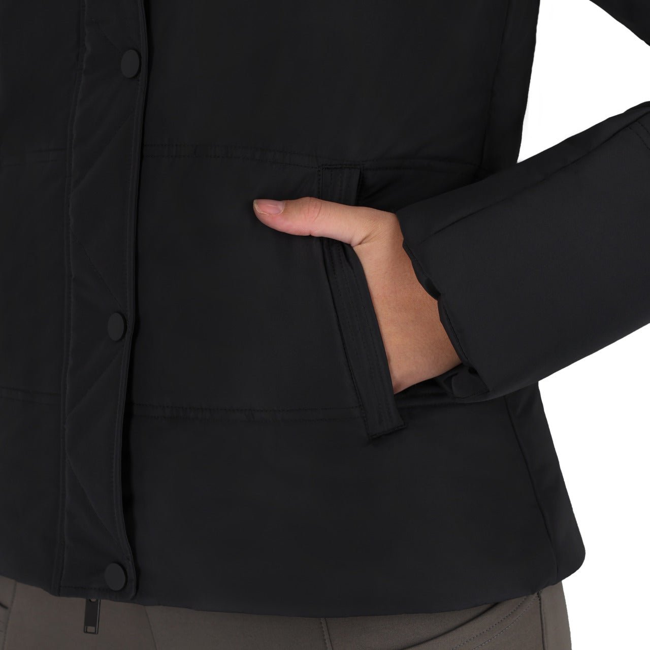 Rayah Winter Jacket with detachable sleeves - Nags Essentials