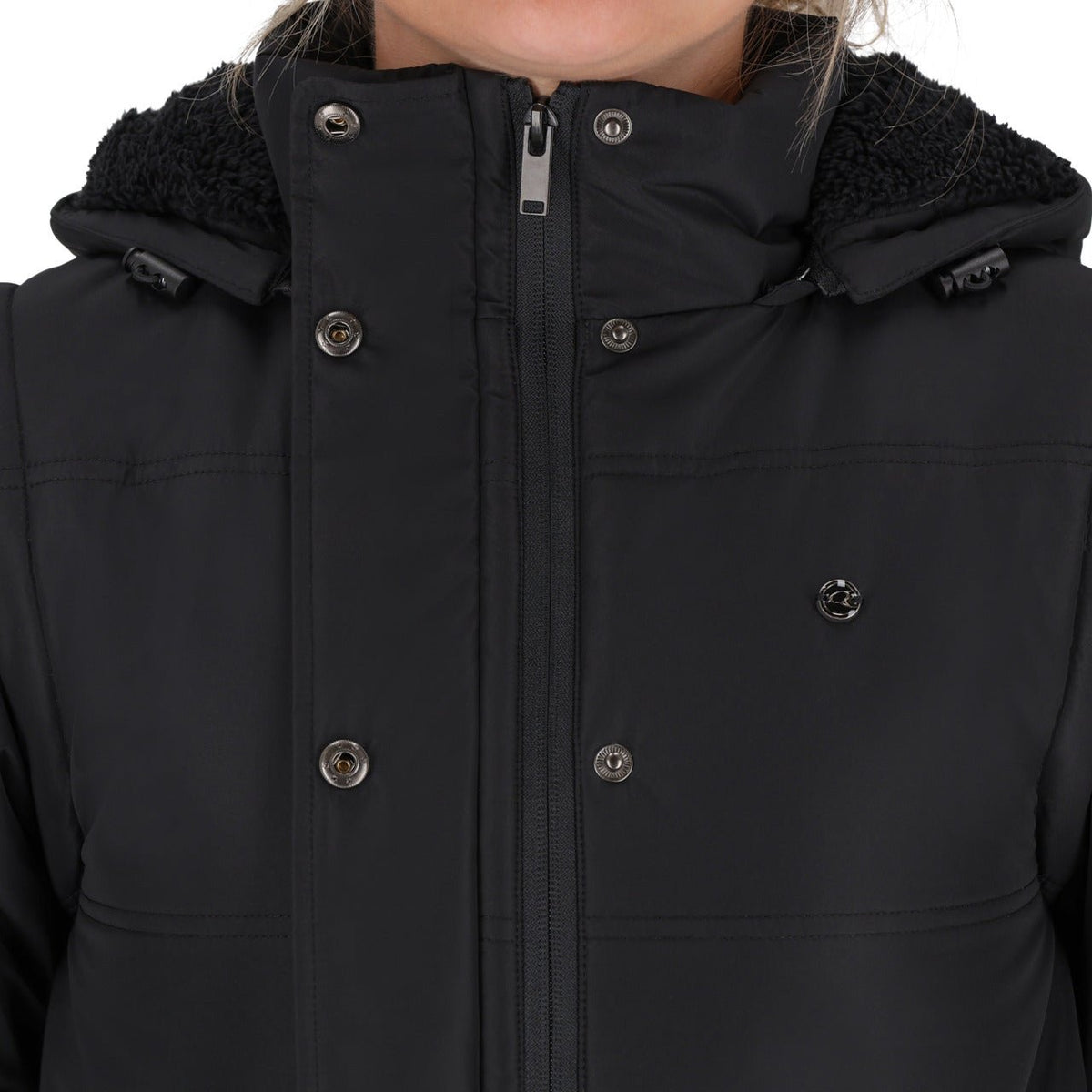 Rayah Winter Jacket with detachable sleeves - Nags Essentials