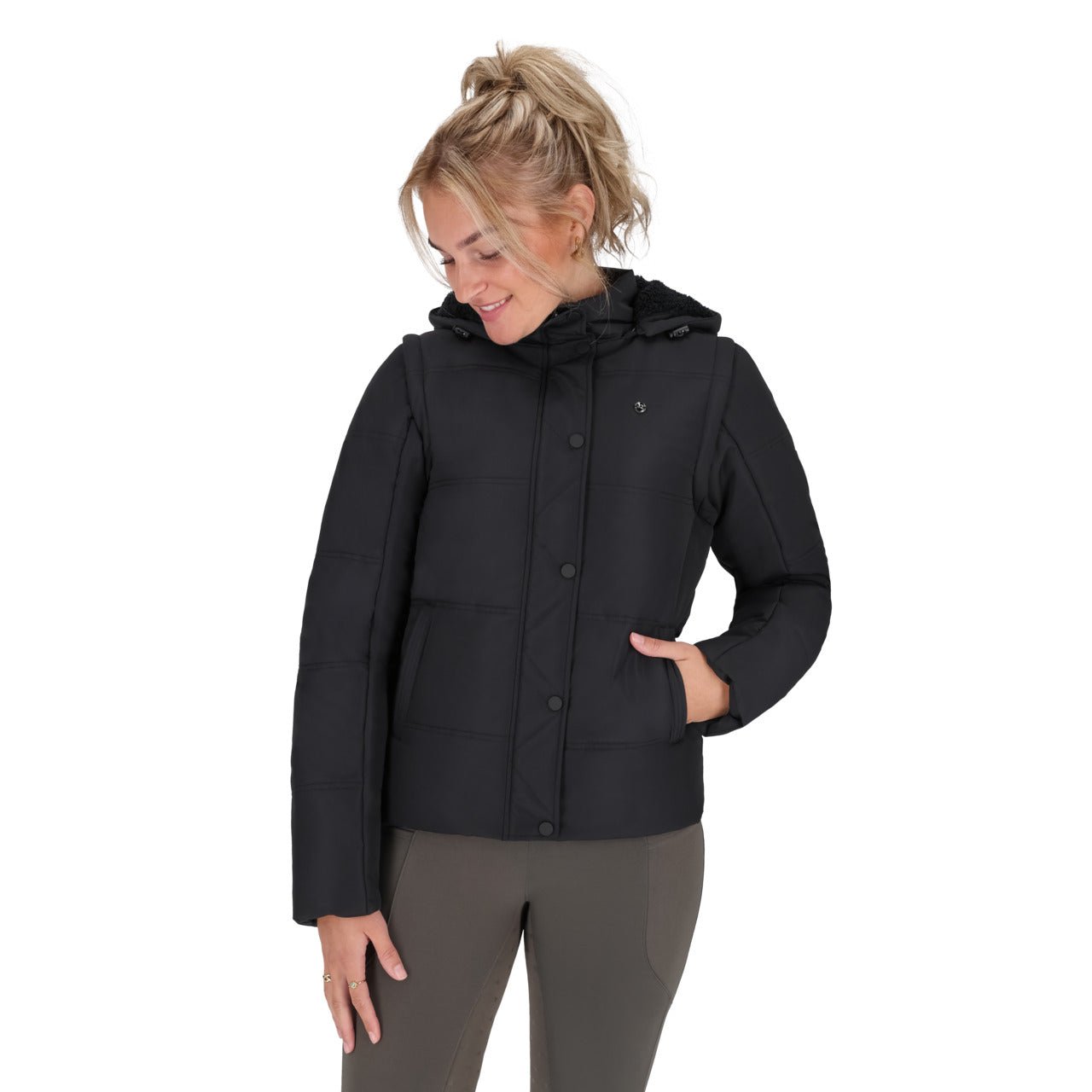 Rayah Winter Jacket with detachable sleeves - Nags Essentials