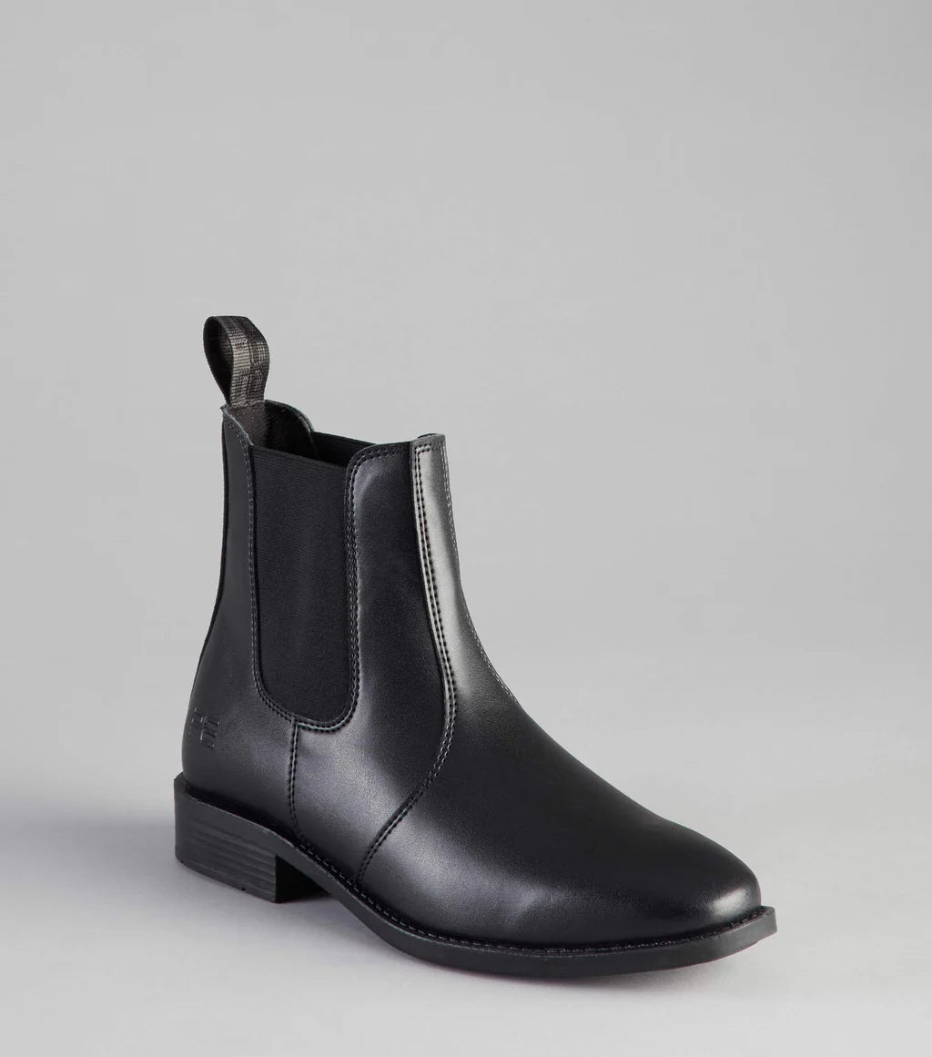 Premier Equine Rossago Synthetic Chelsea Paddock Boot - Black