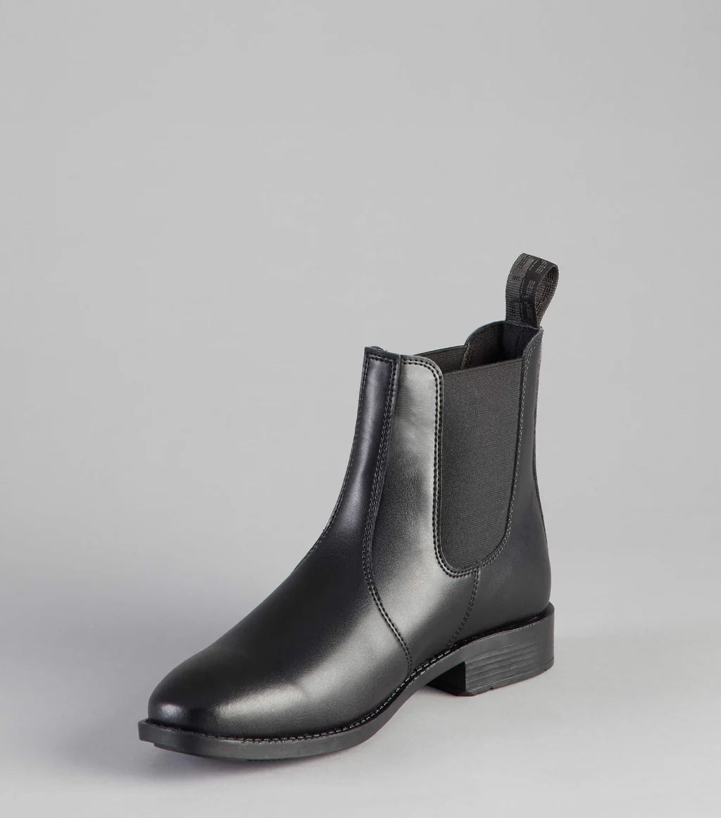 Premier Equine Rossago Synthetic Chelsea Paddock Boot - Black