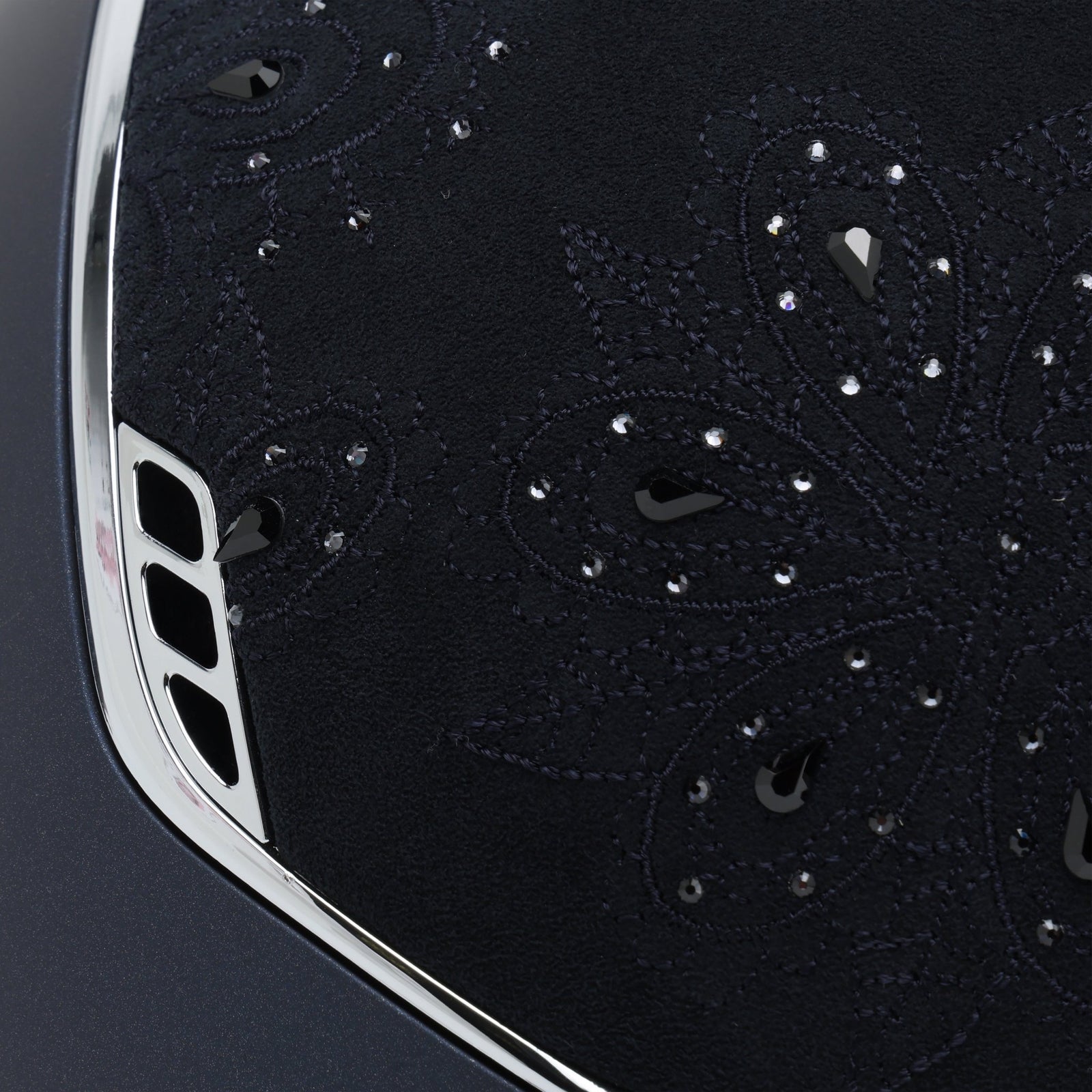 Samshield MissShield 2.0 Blue Crystal Bloom with Chrome Black Trim - Nags Essentials