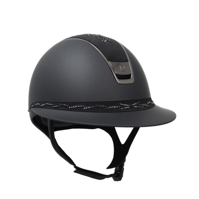 Samshield MissShield 2.0 Matt Black Flower Swarovski with Chrome Black Trim - Nags Essentials