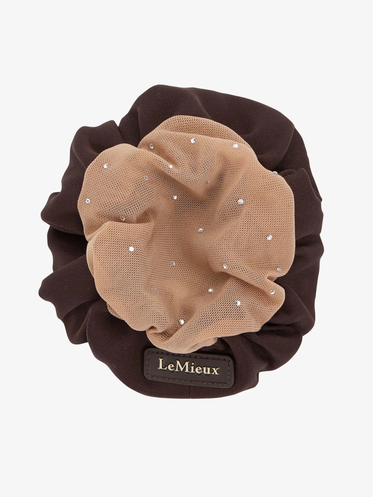 Scrunchie with Crystal Hair Net - Nags Essentials