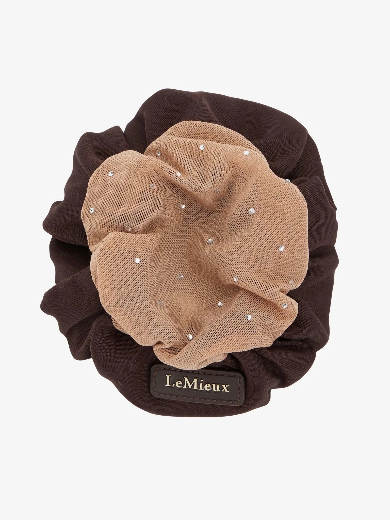 Scrunchie with Crystal Hair Net - Nags Essentials