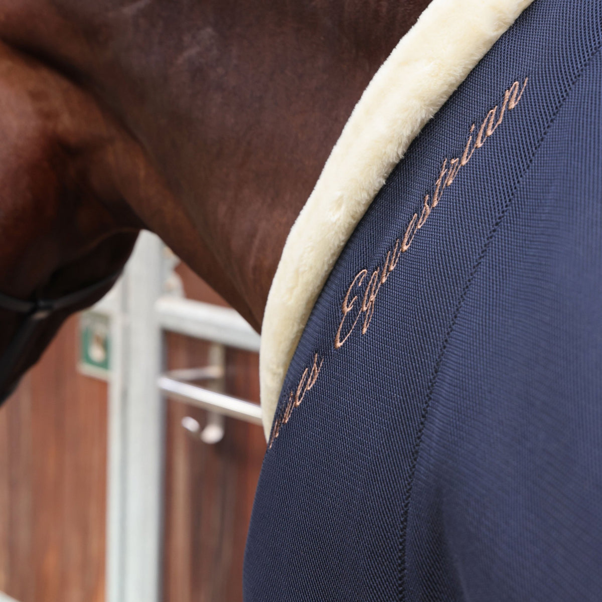 Shires Deluxe Air Motion Cooler - Navy - Nags Essentials