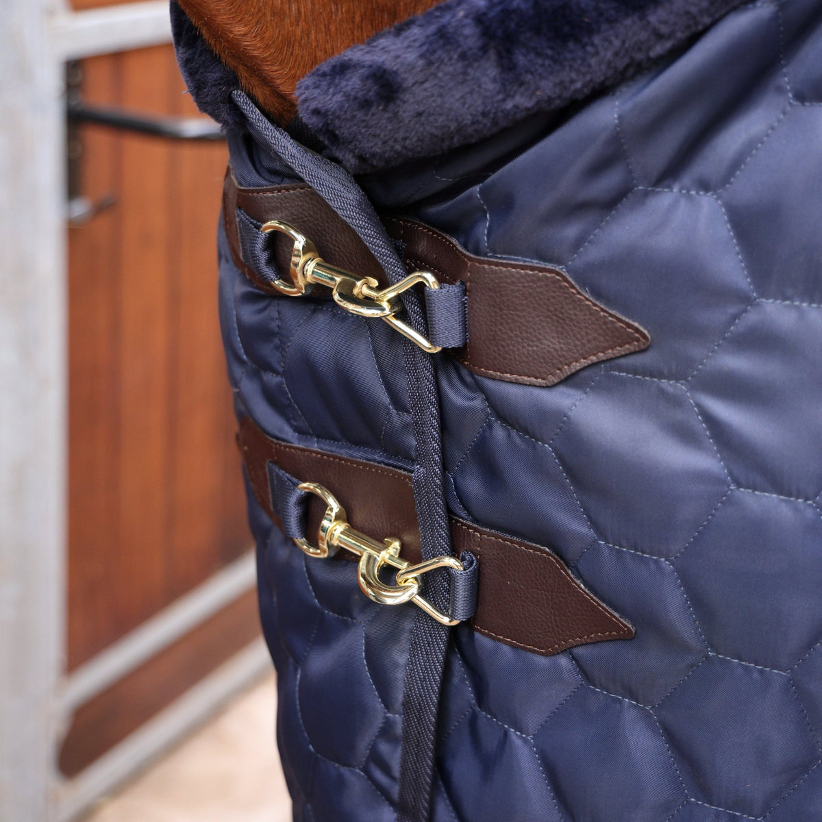 Shires Deluxe Quilted Rug - Navy - Nags Essentials