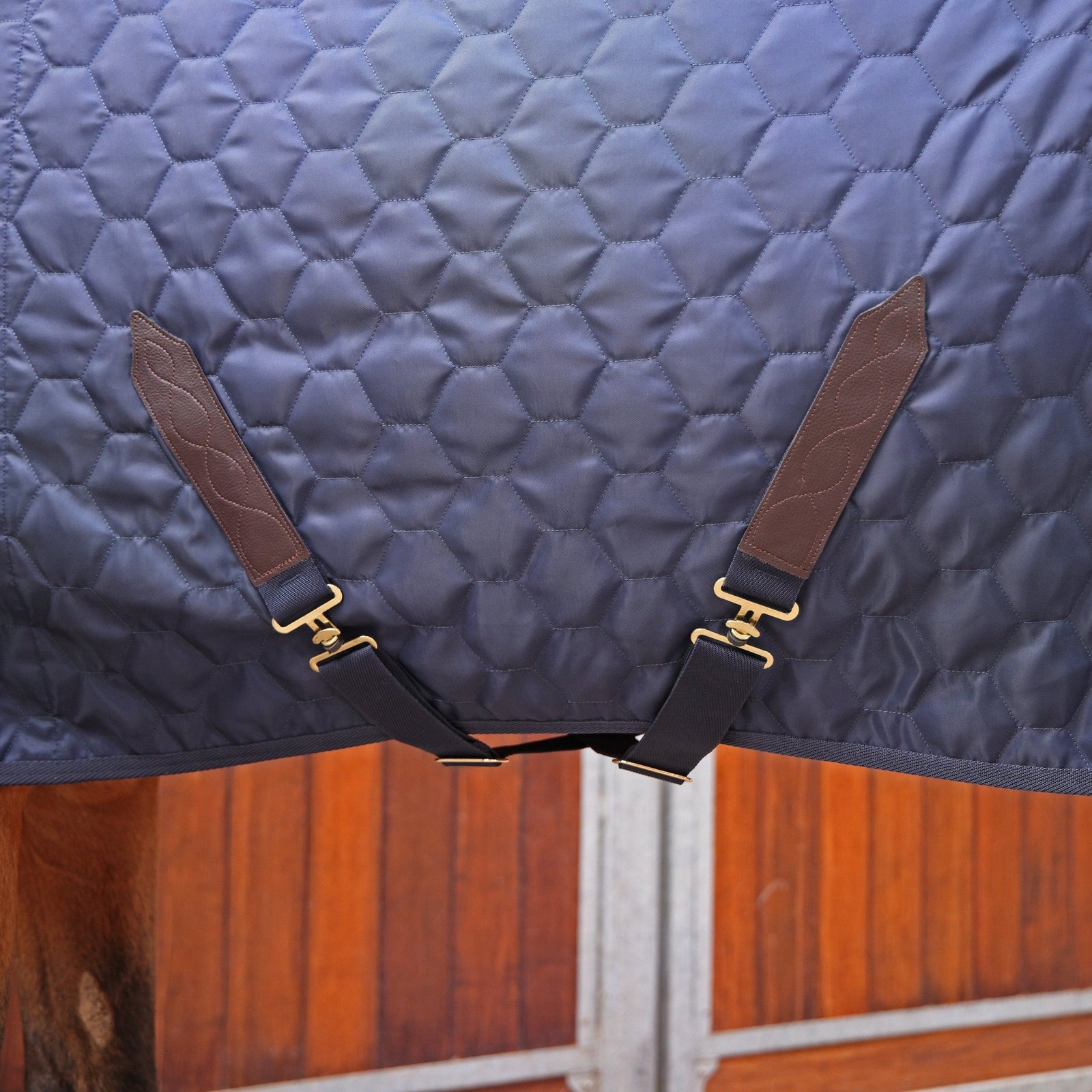 Shires Deluxe Quilted Rug - Navy - Nags Essentials