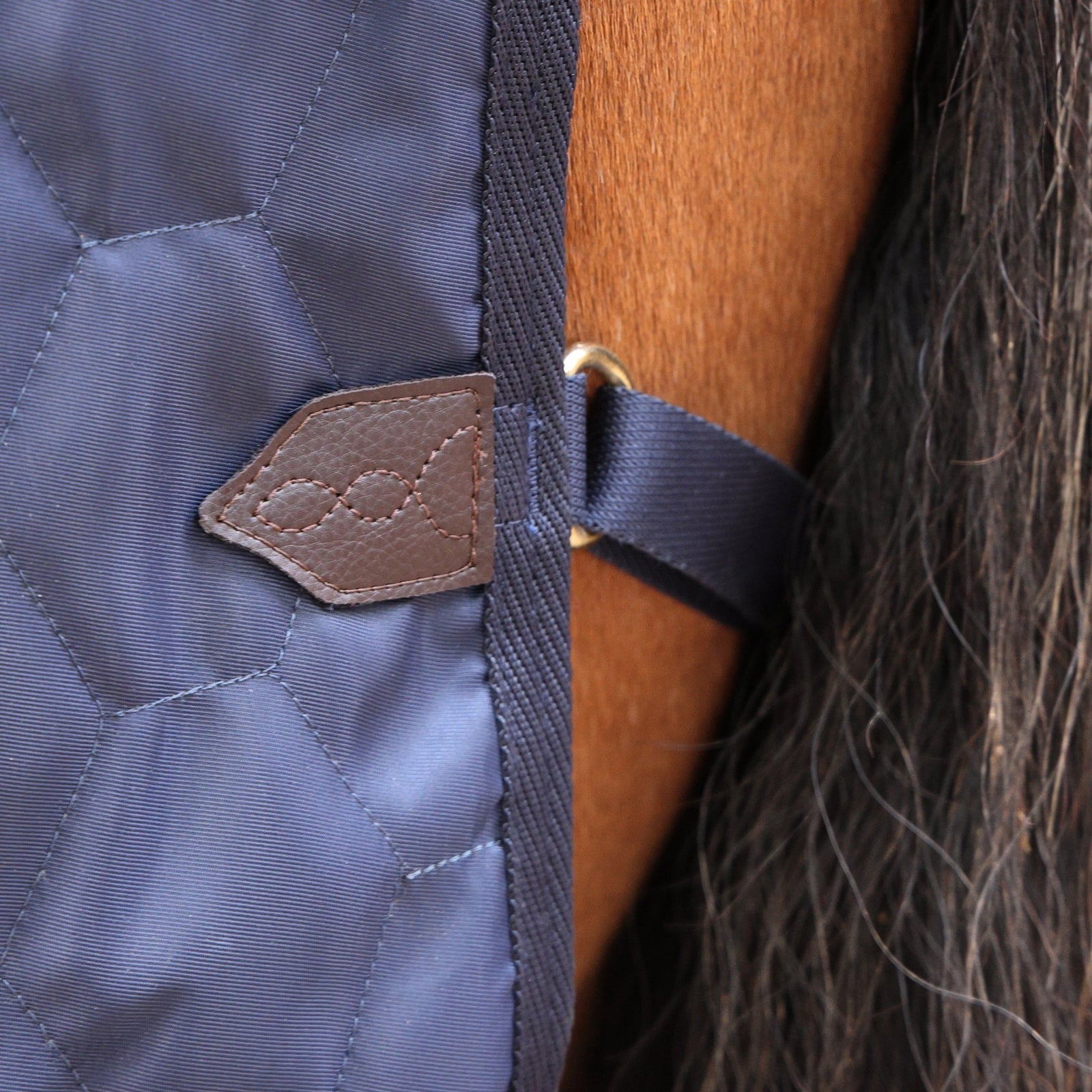 Shires Deluxe Quilted Rug - Navy - Nags Essentials