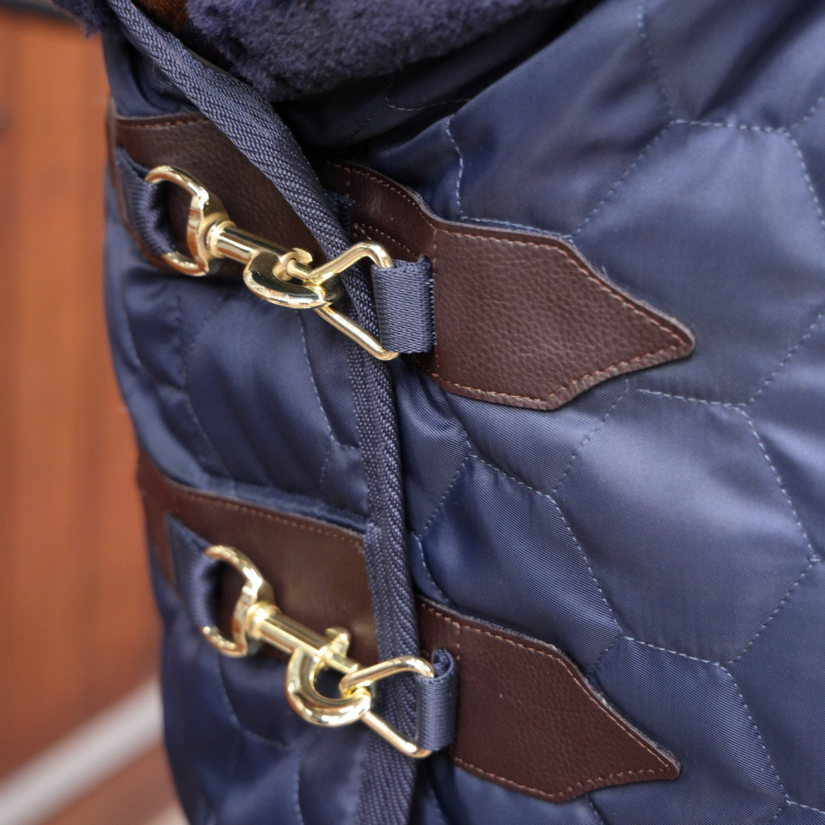 Shires Deluxe Quilted Rug - Navy - Nags Essentials