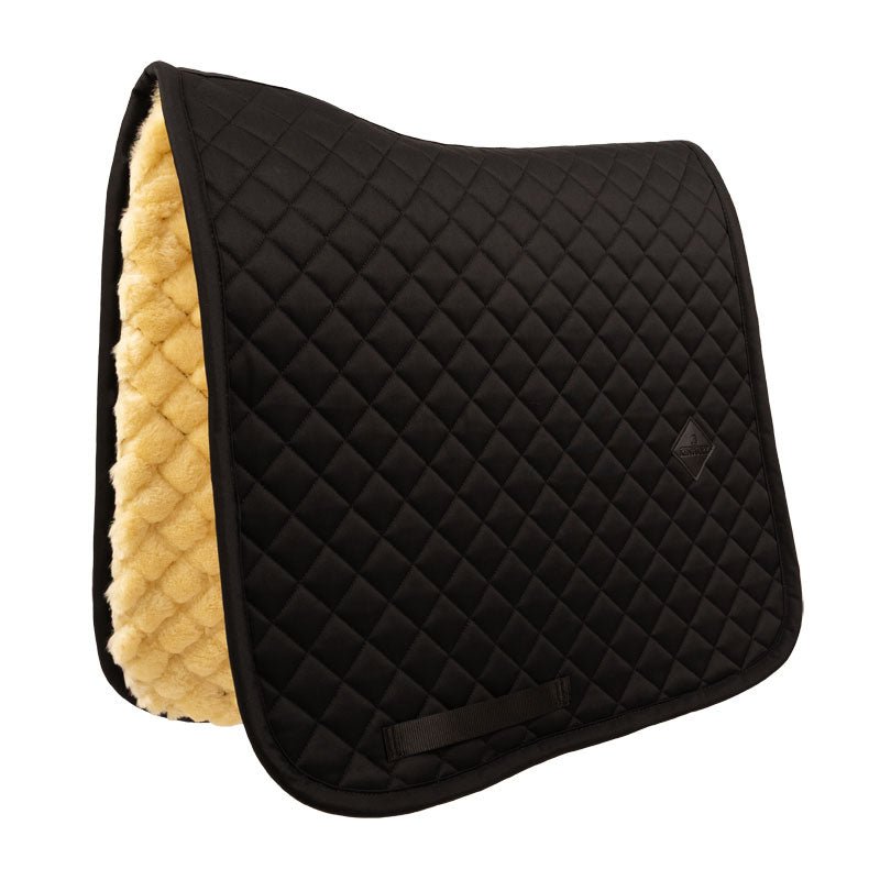 Skin Friendly Saddle Pad Sheepskin Diamond Dressage - Nags Essentials