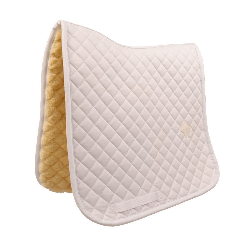 Skin Friendly Saddle Pad Sheepskin Diamond Dressage - Nags Essentials