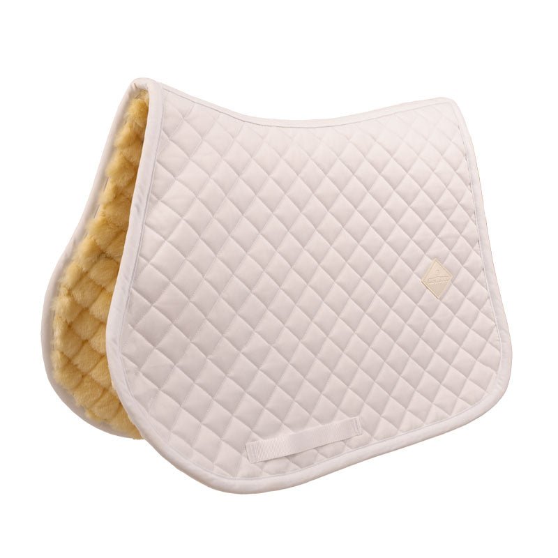 Skin Friendly Saddle Pad Sheepskin Diamond Jump - Nags Essentials