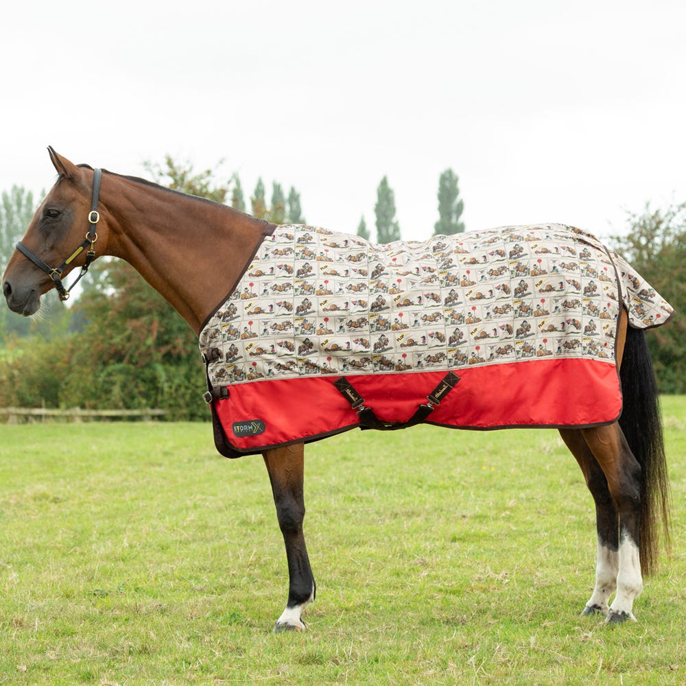 StormX Original 200 Combi Turnout Rug - Thelwell Collection Comic Chaos - Nags Essentials