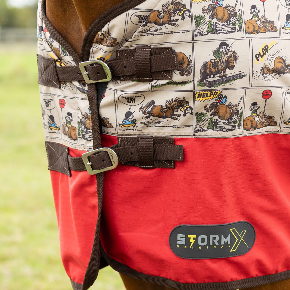 StormX Original 200 Combi Turnout Rug - Thelwell Collection Comic Chaos - Nags Essentials