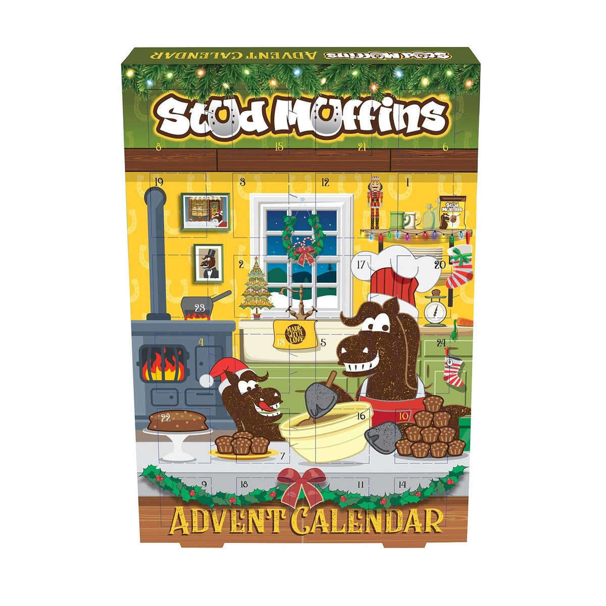 Stud Muffin Mini Christmas Advent Calendar - Nags Essentials