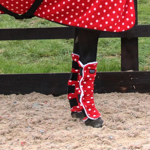 Supreme Products Dotty Fleece Boots - Nags Essentials