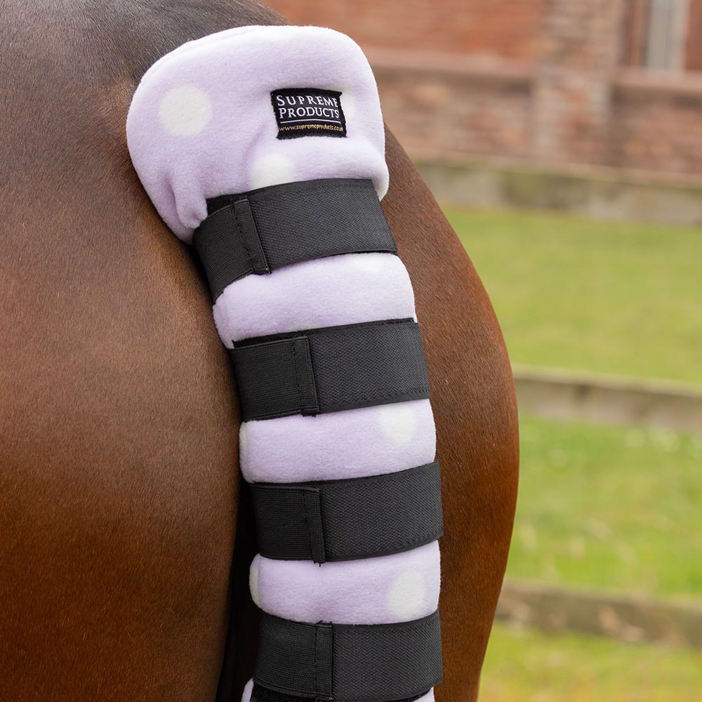 Supreme Products Dotty Fleece Tail Guard - Nags Essentials