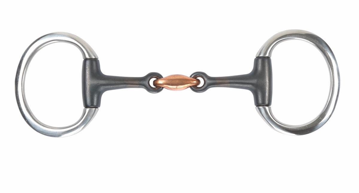 Sweet Iron Lozenge Flat Ring Eggbutt - Nags Essentials