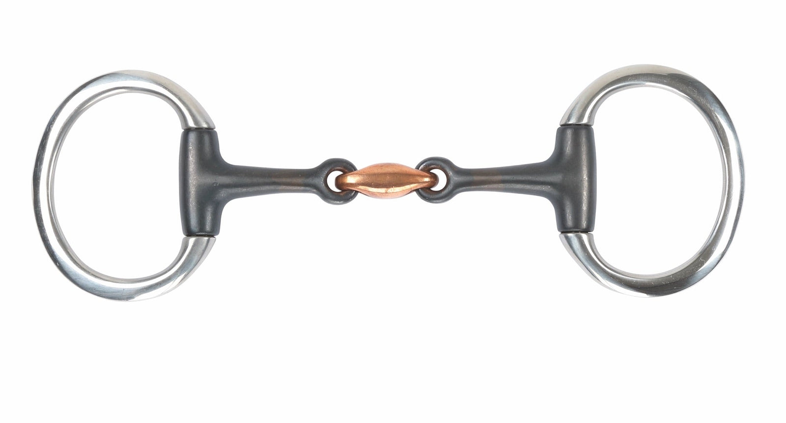 Sweet Iron Lozenge Flat Ring Eggbutt - Nags Essentials