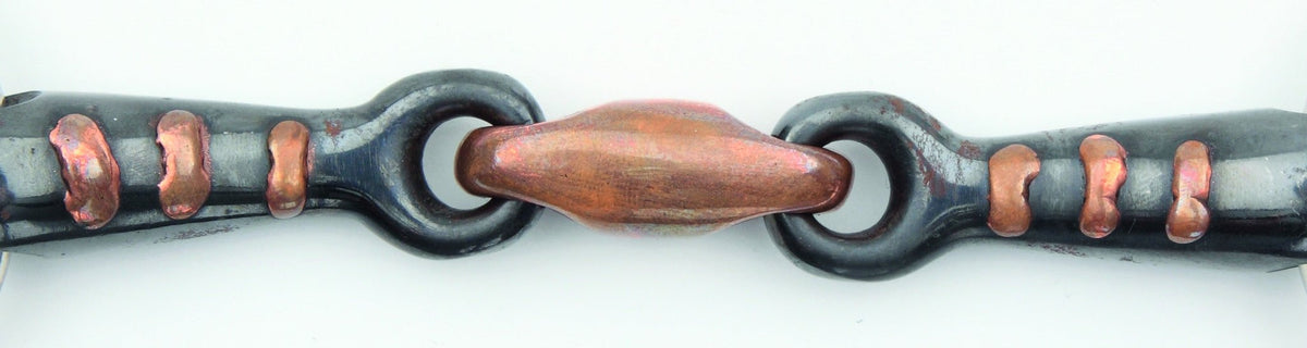 Sweet Iron Three Ring Dutch Gag with Lozenge Bit - Nags Essentials