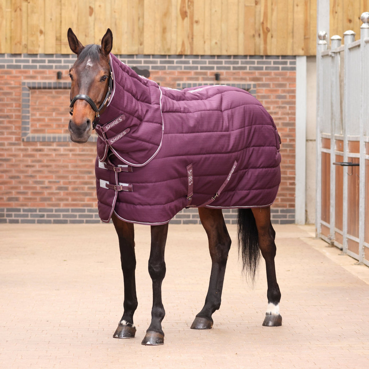 Tempest Original 300 Stable Rug &amp; Neck - Burgundy - Nags Essentials