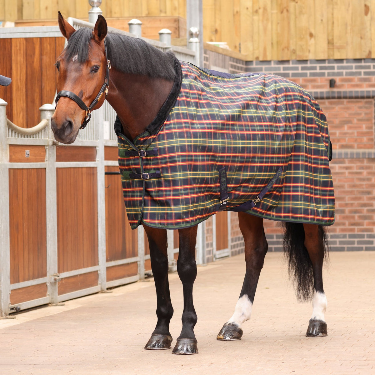 Tempest Plus Lite Stable Rug - Green Tartan - Nags Essentials