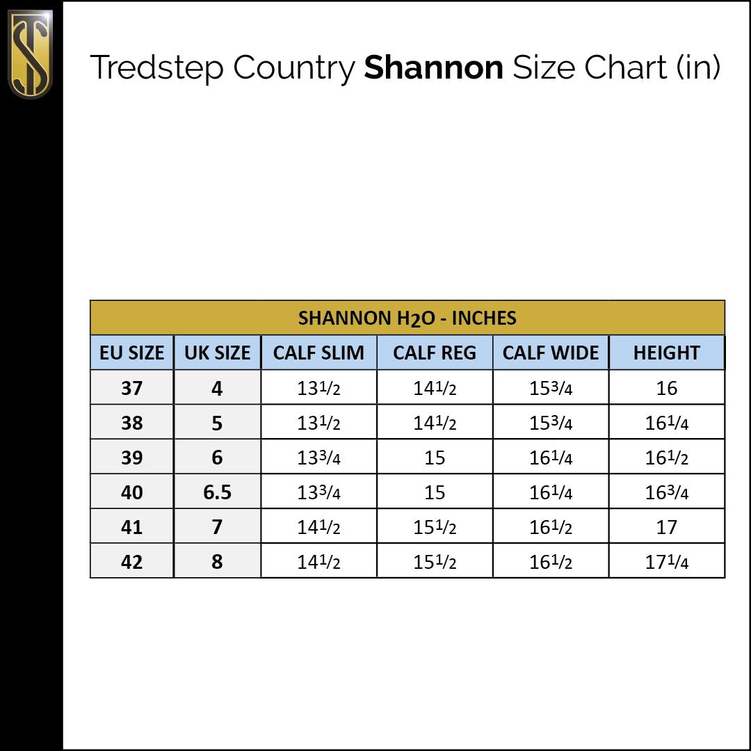 Tredstep Shannon Side Zip Country Boots - Nags Essentials