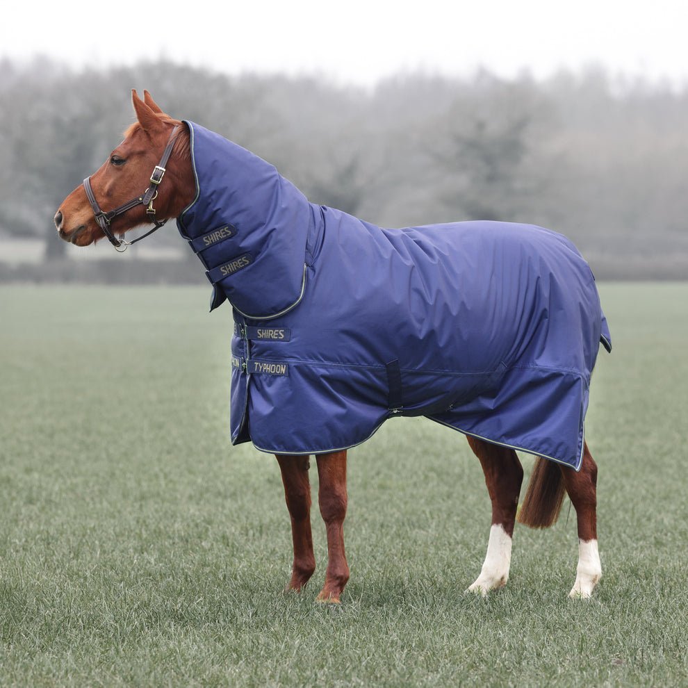 Typhoon Lite Combo Turnout Rug - Navy - Nags Essentials