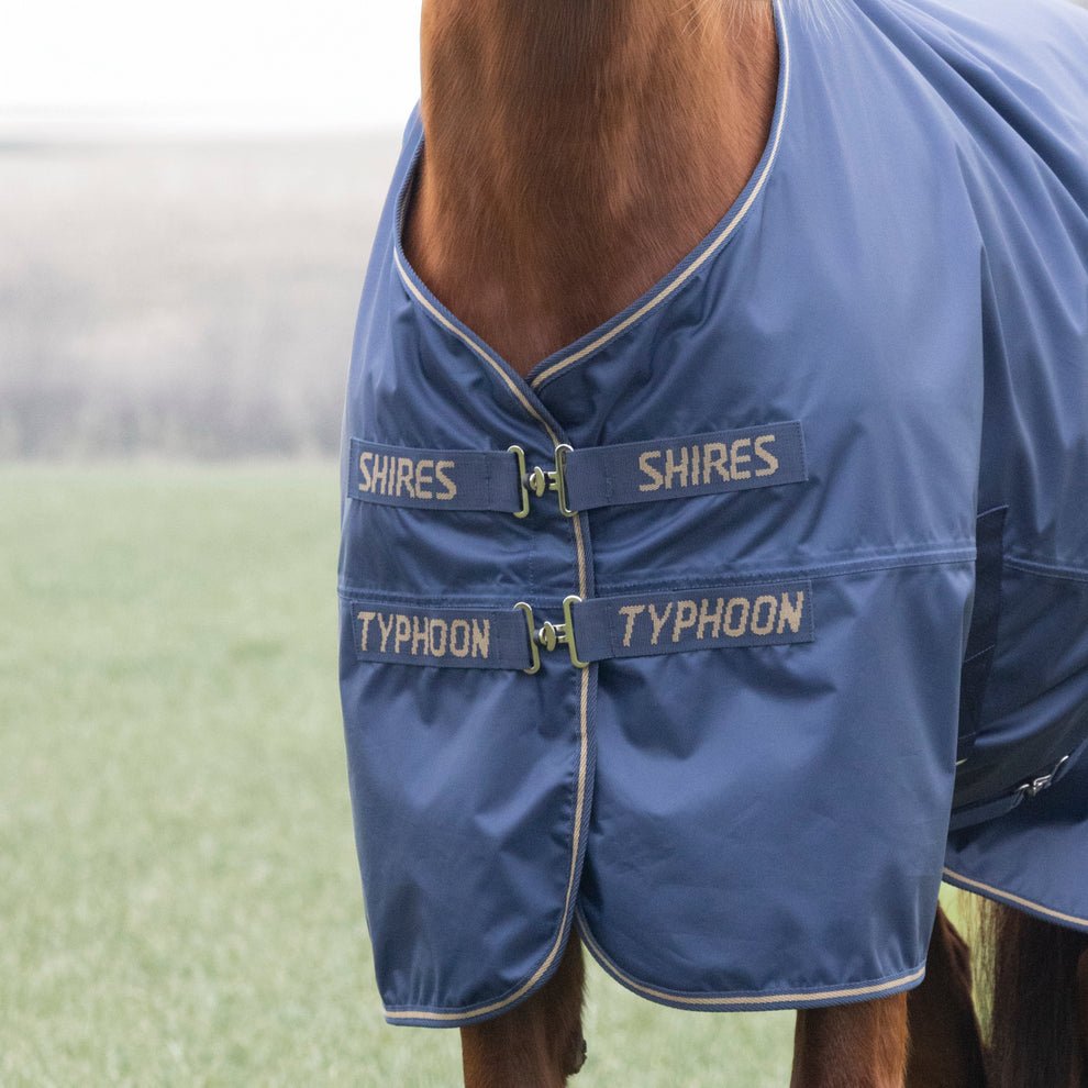 Typhoon Lite Turnout Rug - Navy - Nags Essentials