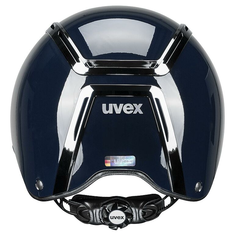 Uvex Exxeed Shiny Chrome Helmet - Nags Essentials