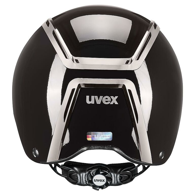 Uvex Exxeed Shiny Chrome Helmet - Nags Essentials