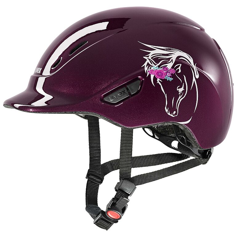 Uvex Kidoxx Flower Helmet - Nags Essentials