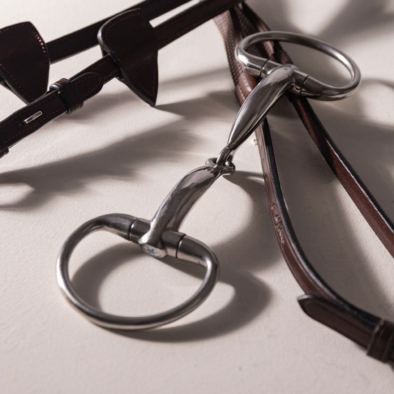 Velari Eggbutt Single Jointed Stainless Steel - Nags Essentials