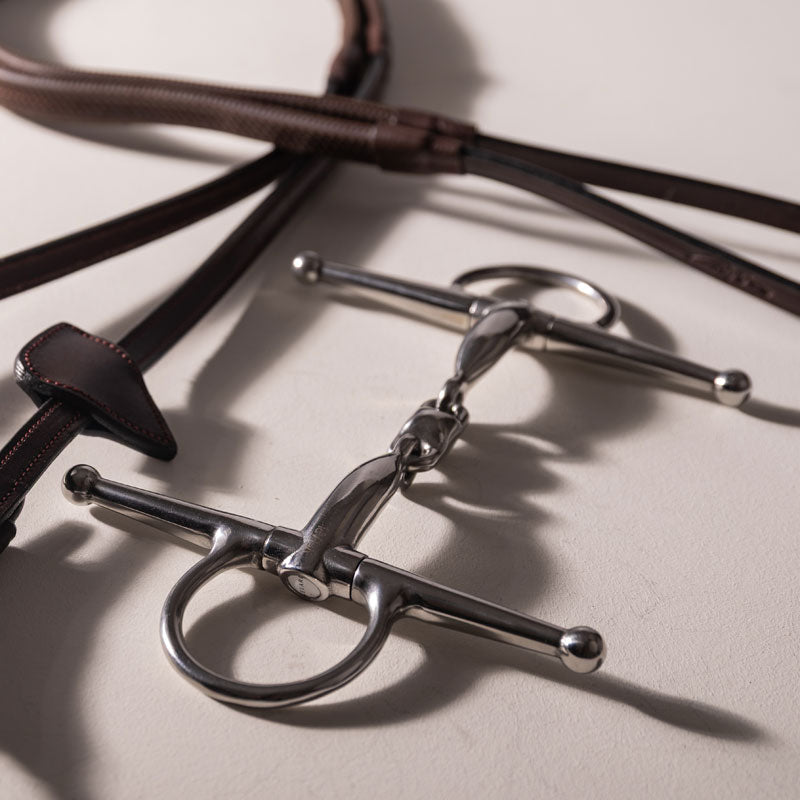 Velari Full Cheek Bit Double Jointed Stainless Steel - Nags Essentials