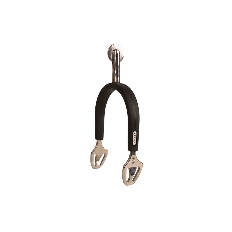 Velari Spurs with Rubber Grip Large Rowel - Nags Essentials