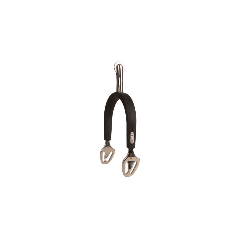 Velari Spurs with Rubber Grip Medium Rowel - Nags Essentials