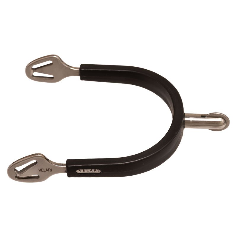 Velari Spurs with Rubber Grip Medium Rowel - Nags Essentials