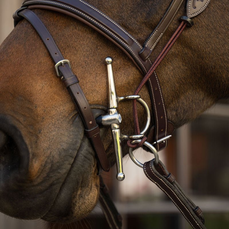 Velari Sweet Iron Full Cheek Gag Single Joint - Nags Essentials