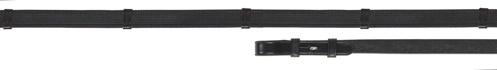 Velociti GARA Continental Rubber Grip Reins - Nags Essentials