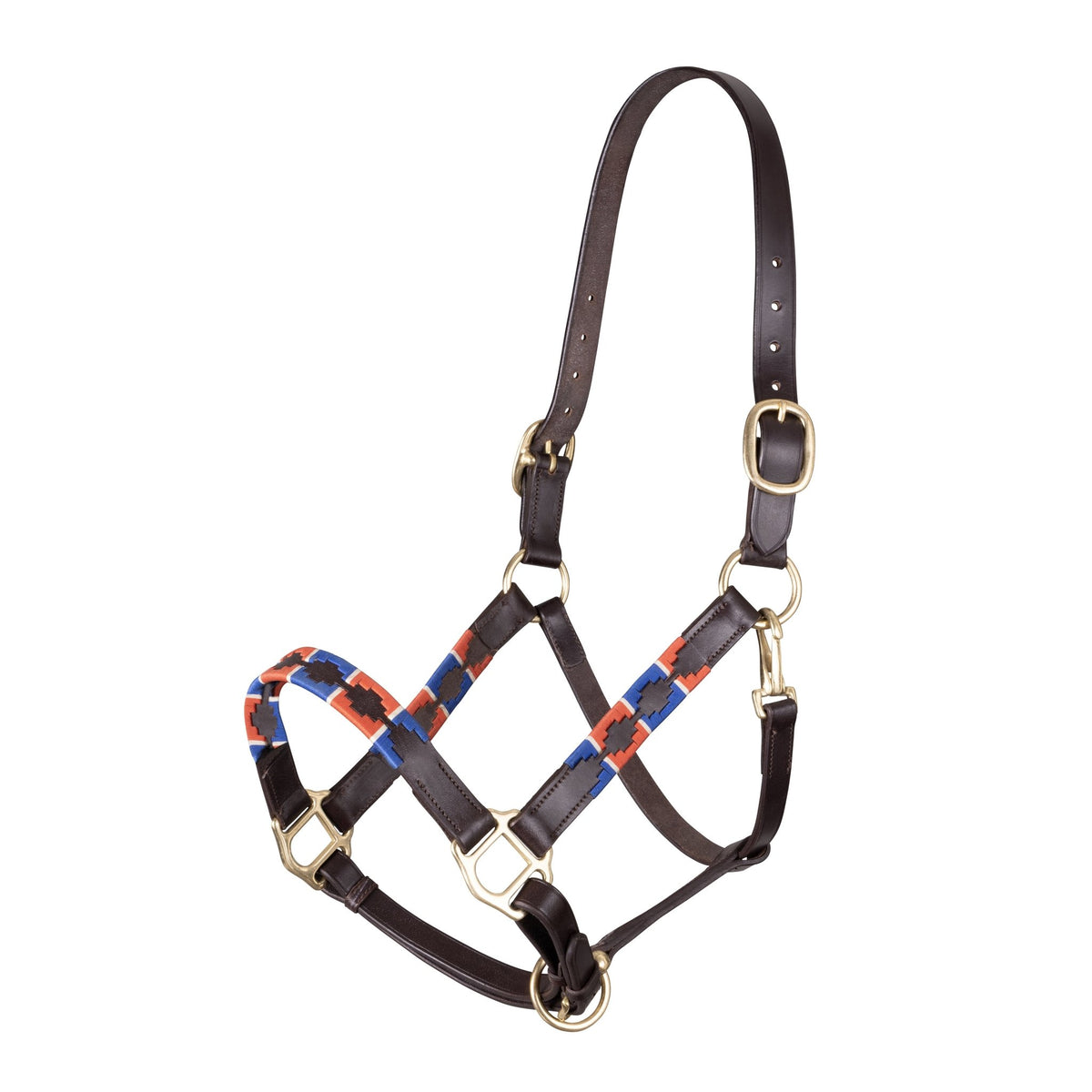 Velociti GARA Leather Polo Headcollar - Nags Essentials