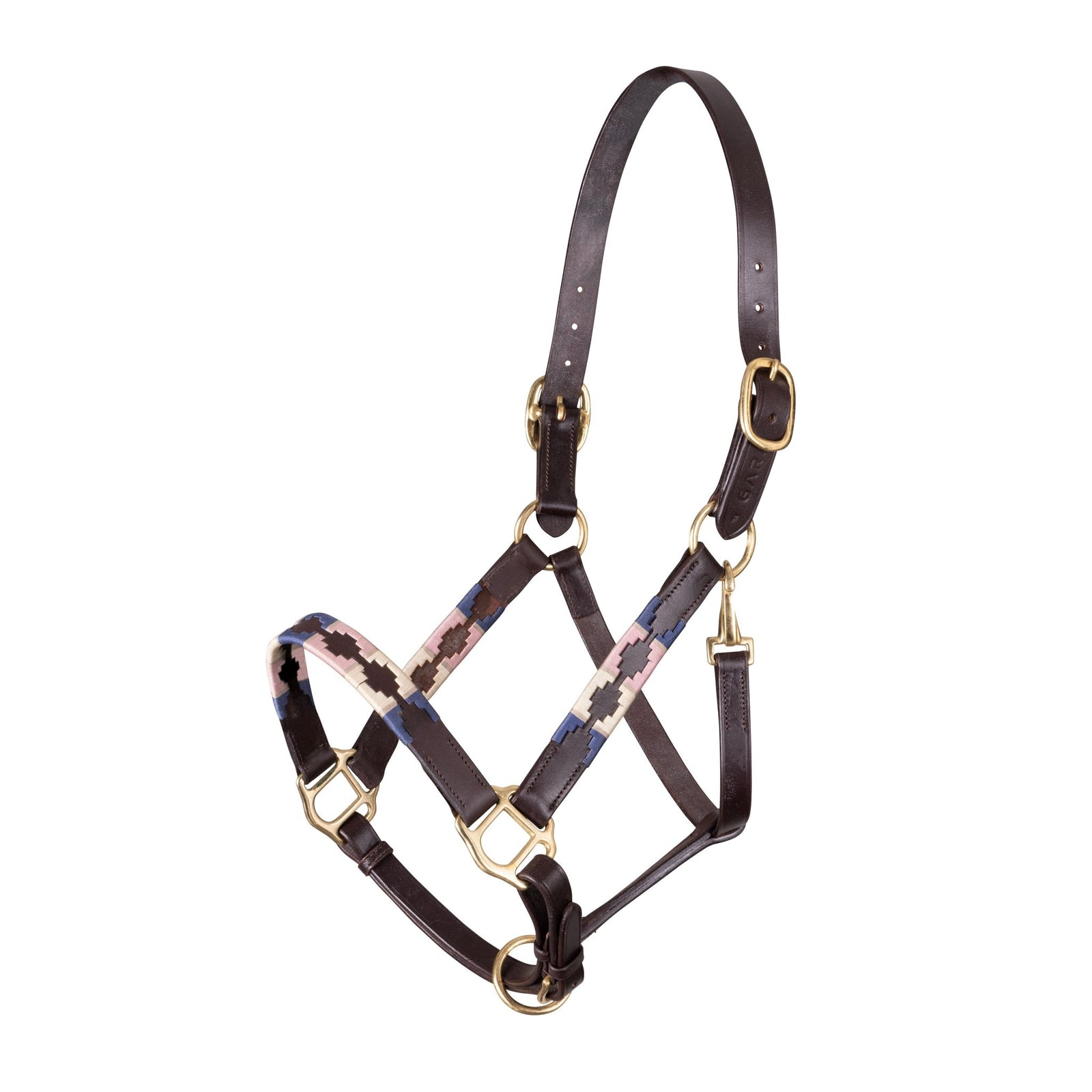 Velociti GARA Leather Polo Headcollar - Nags Essentials