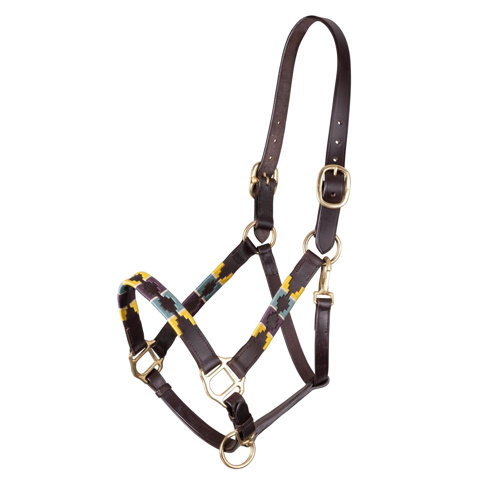 Velociti GARA Leather Polo Headcollar - Nags Essentials