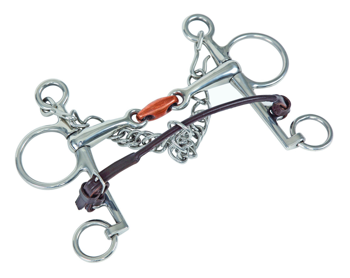 Velociti GARA Rolled Leather Lip Strap - Nags Essentials