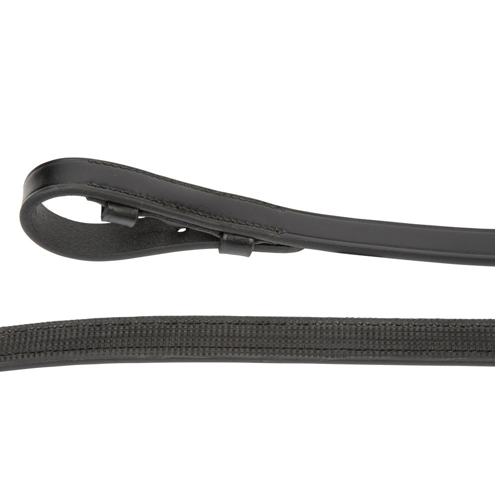 Velociti LUSSO Elite Dressage Reins - Black - Nags Essentials