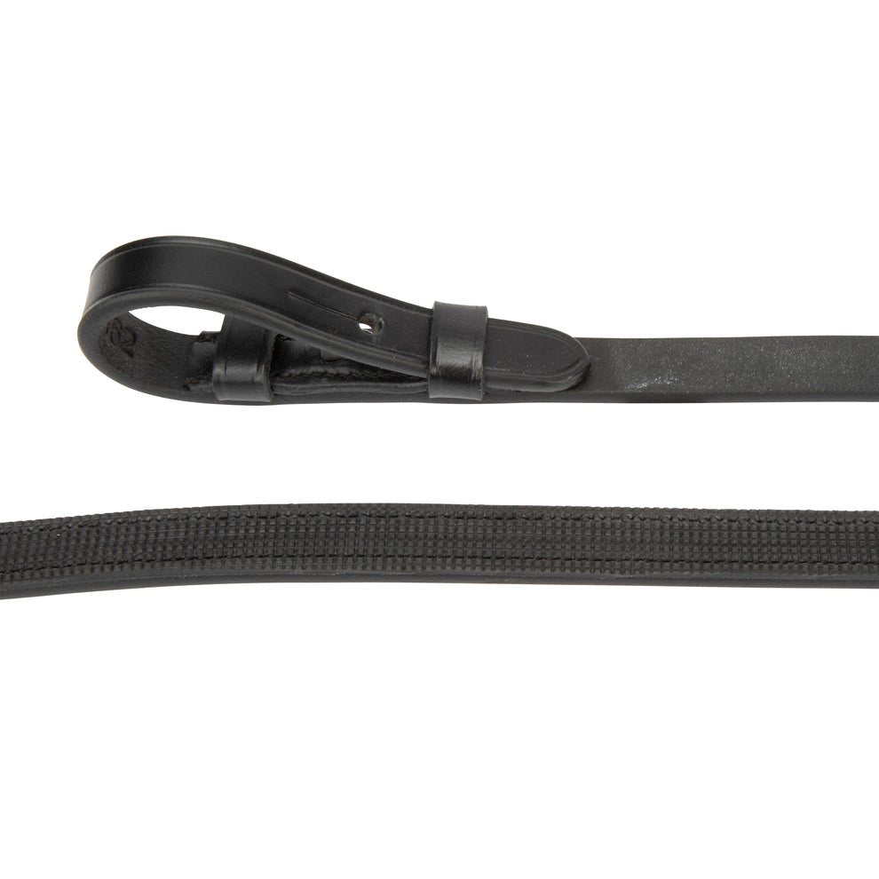 Velociti LUSSO Elite Dressage Reins - Black - Nags Essentials