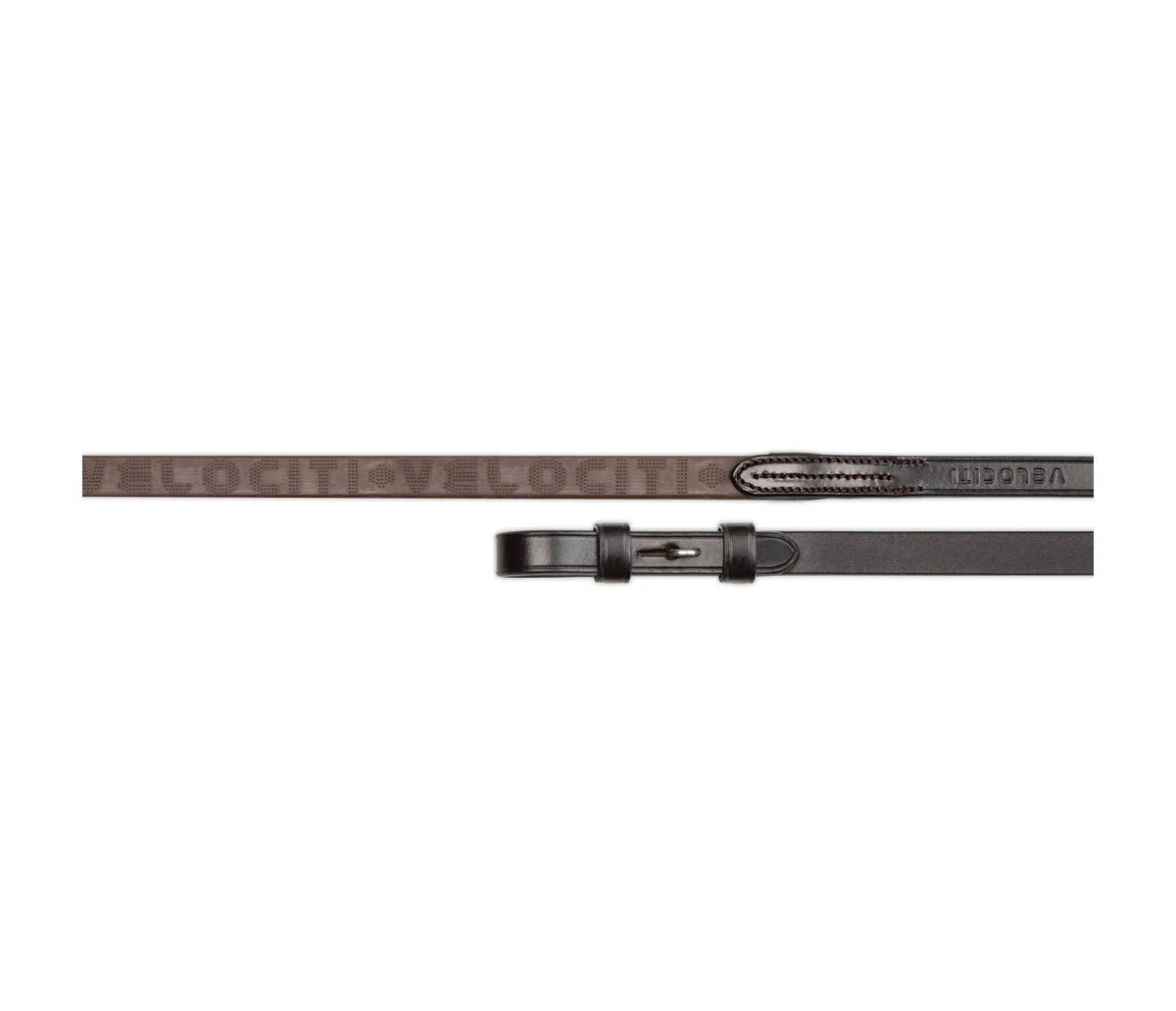 Velociti LUSSO Elite Signature Rubber Grip Reins - Nags Essentials
