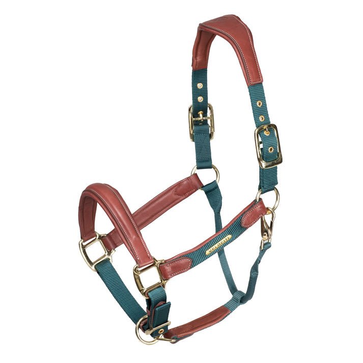 Velociti LUSSO Padded Leather Headcollar - Nags Essentials