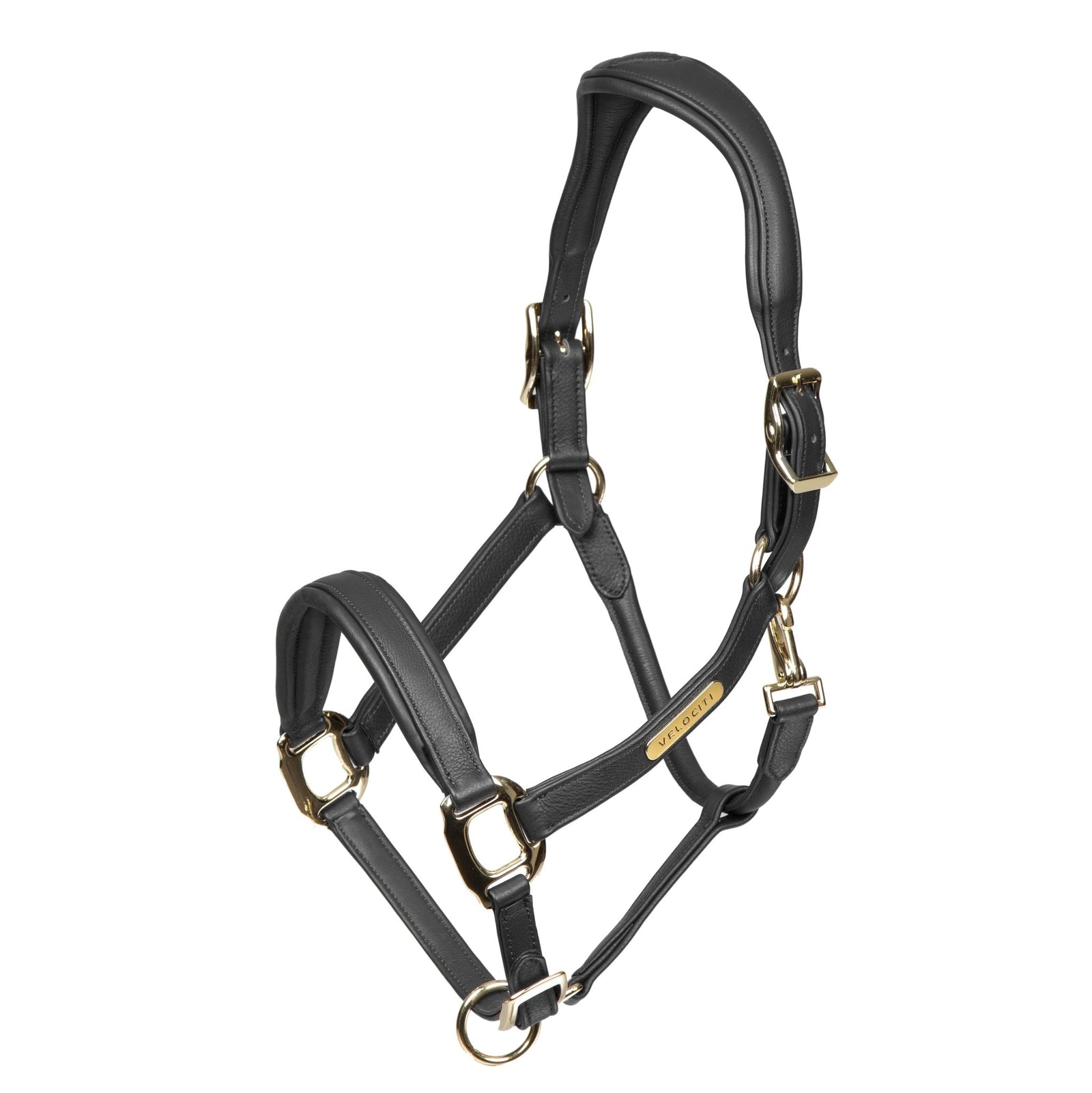 Velociti RAPIDA Comfort Leather Headcollar - Nags Essentials
