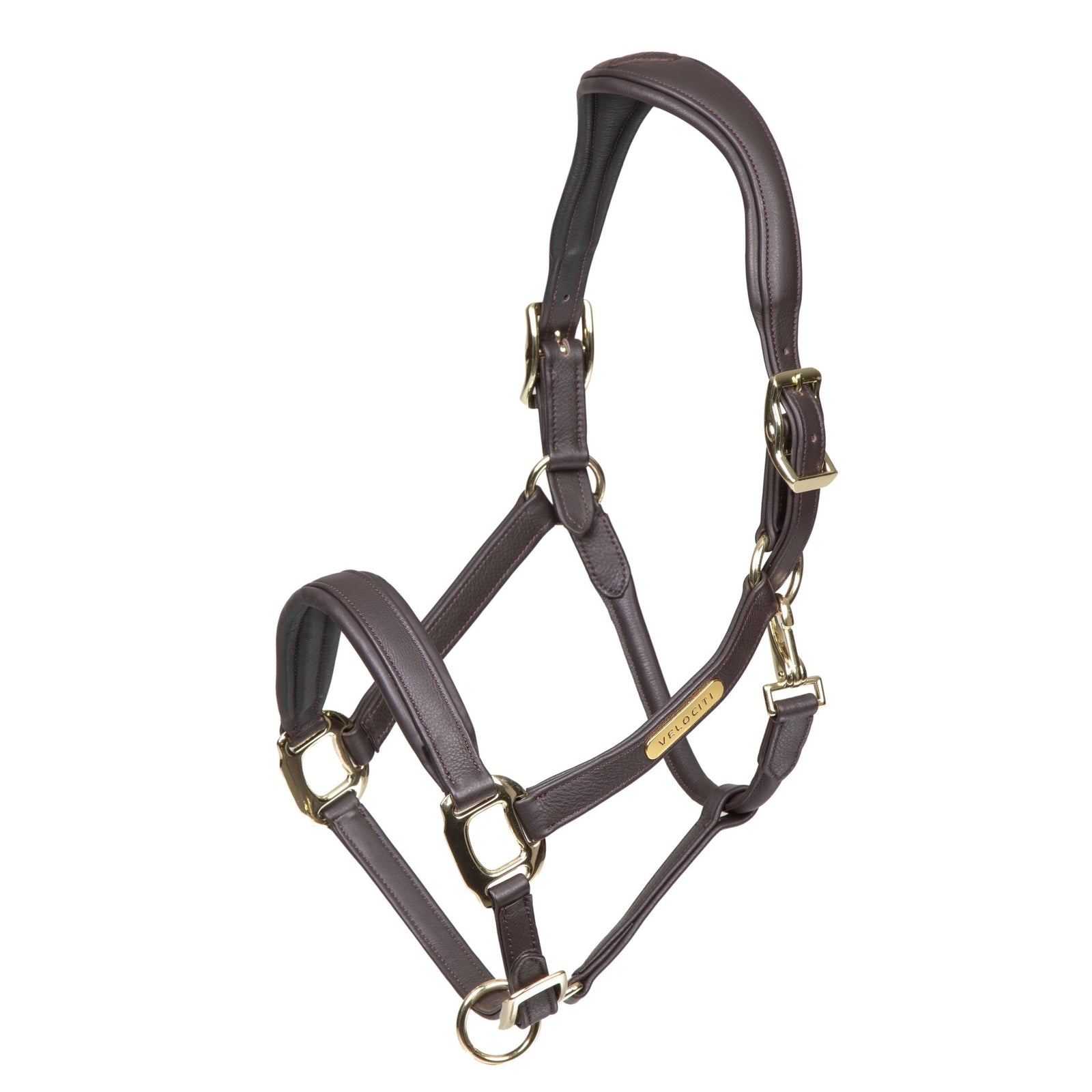 Velociti RAPIDA Comfort Leather Headcollar - Nags Essentials
